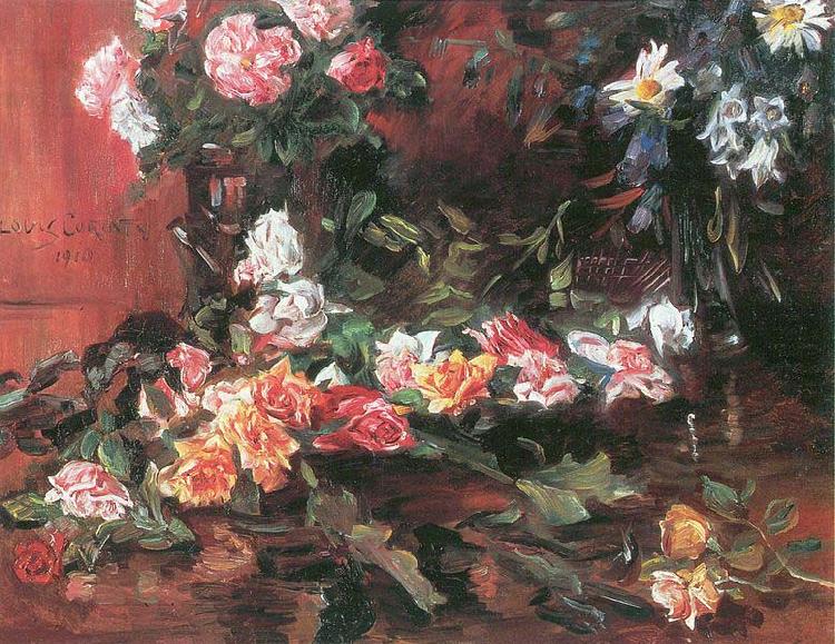 Lovis Corinth Rosen oil painting image